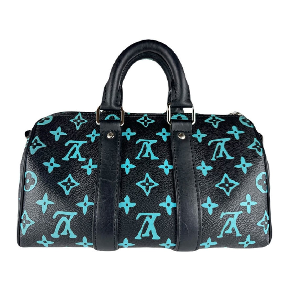 Louis Vuitton LOUIS VUITTON Handbag Shoulder Bag Playground Keepall Bandoulière 25 Monogram Canvas: --- Catalog ---Category: SizeSize (HxWxD): 16cm x 25cm x 10cm / 6.29'' x 9.84'' x 3.93''Category: DesignType: Handbag, Shoulder bagColor: Black, BlueGender: MenMaterial: Monogram Category: GeneralMPN: