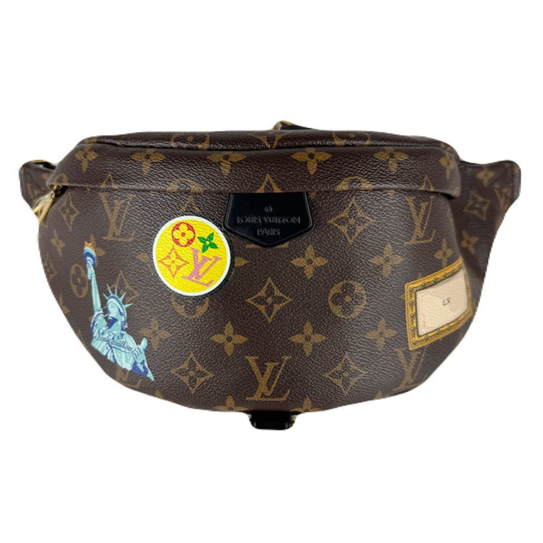 Louis Vuitton LOUIS VUITTON Waist Bag Monogram Macassar My LV World Tour Bum Canvas Brown Men's Free: --- Catalog ---Category: SizeSize (HxWxD): 14cm x 21cm x 8cm / 5.51'' x 8.26'' x 3.14''Category: DesignType: Fanny packColor: BrownGender: MenMaterial: Monogram Category: GeneralBrand: Louis VuittonCo