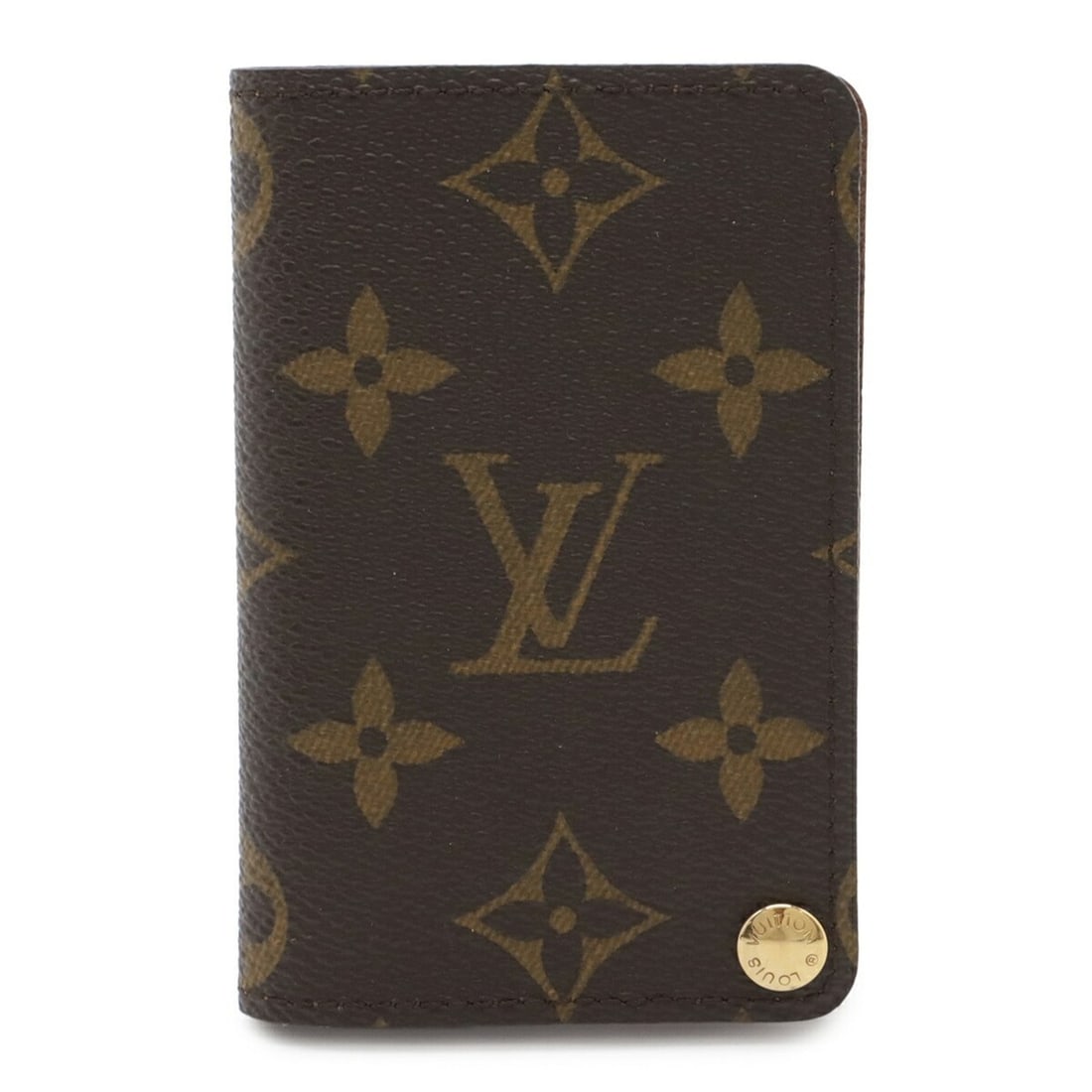 LOUIS VUITTON Louis Vuitton Monogram Portecarte Credit Pression Business Card Holder/Card Case (1 of 11)