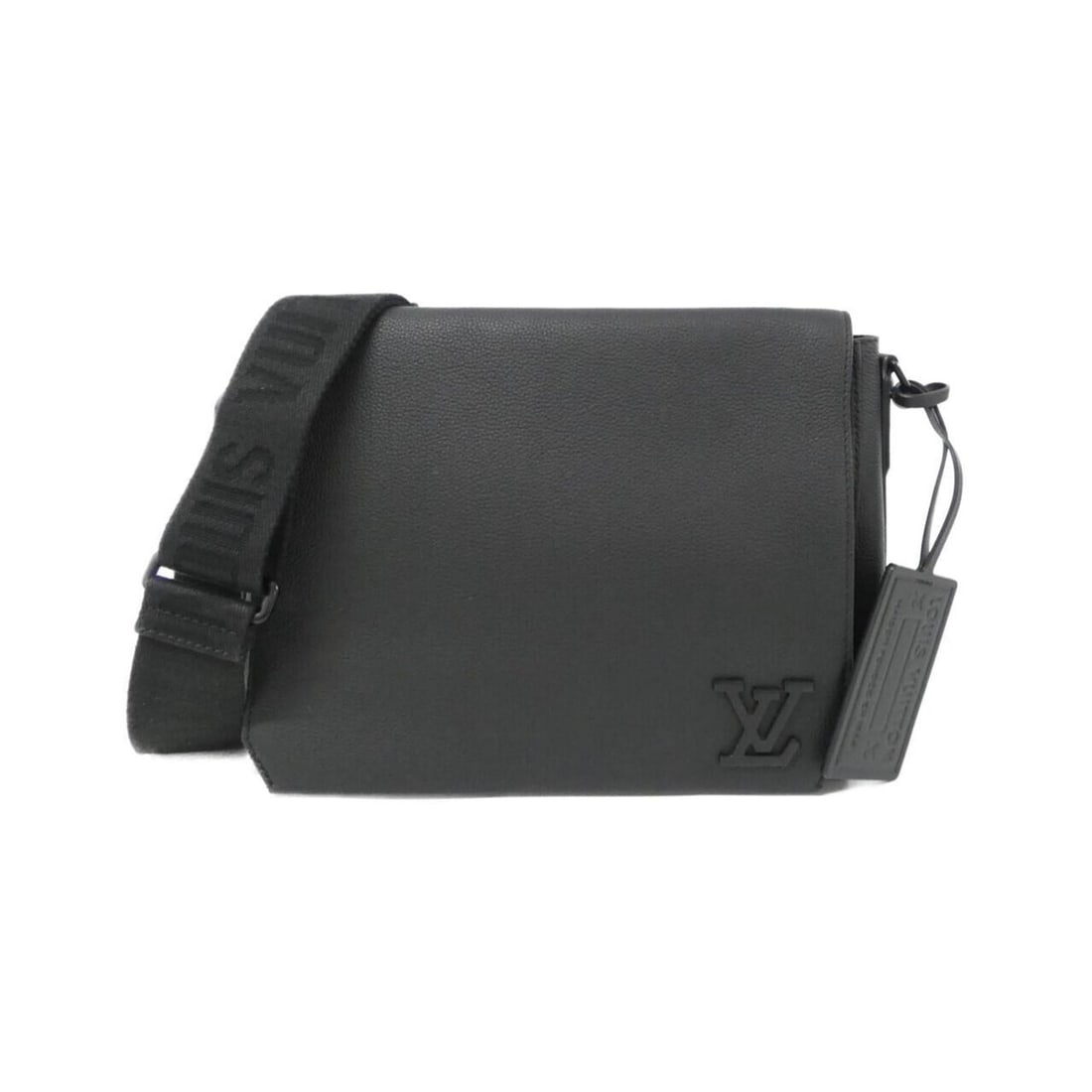 Louis Vuitton LV Aerogram Takeoff Messenger M57080 Shoulder Bag: --- Catalog ---Category: SizeSize (HxWxD): 24cm x 28cm x 10cm / 9.44'' x 11.02'' x 3.93''Category: DesignType: Shoulder bagColor: BlackGender: MenMaterial: Leather Leather/Fur Type: Calf
