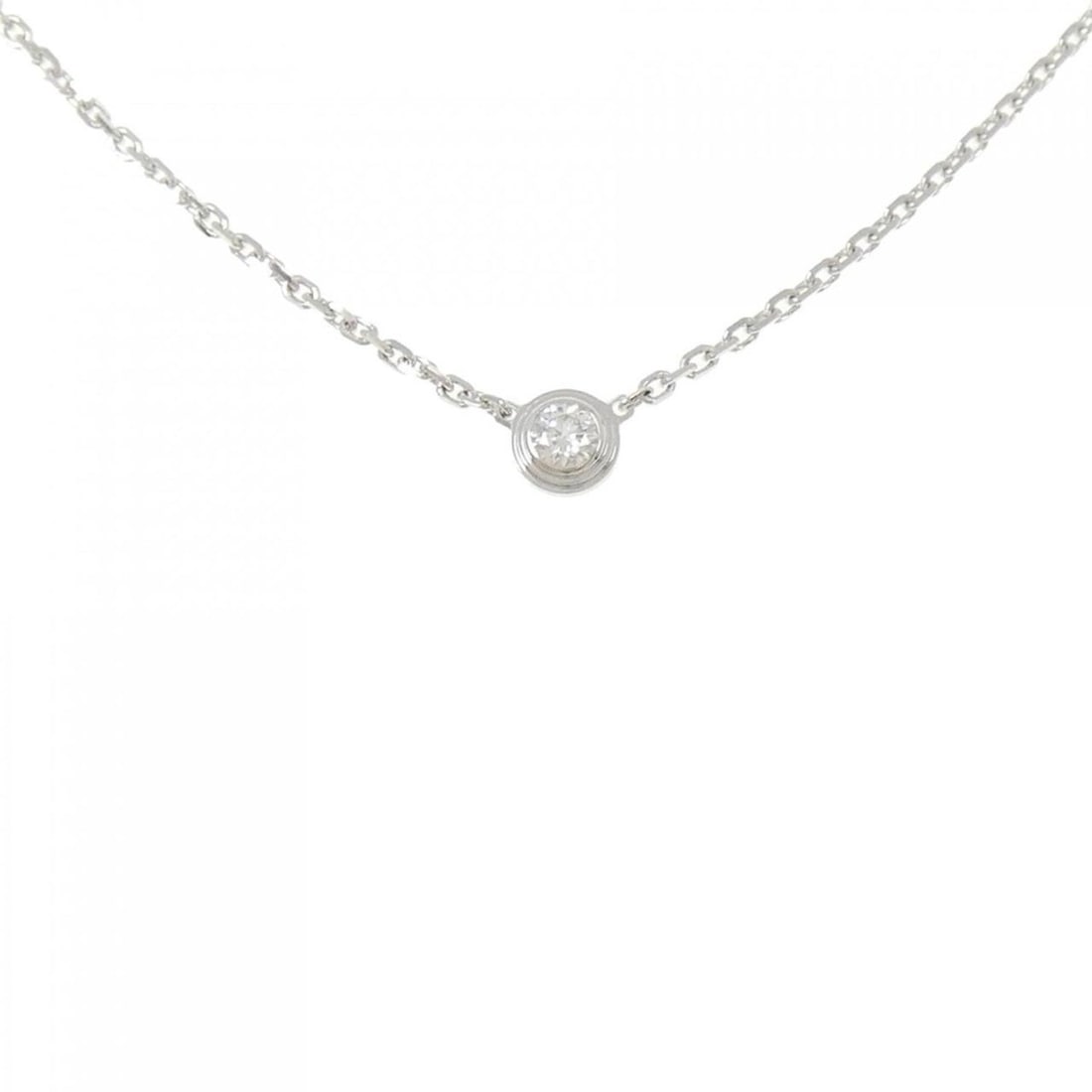 Cartier Damour Extra Small Necklace: --- Catalog ---Category: SizePendant Size: 3.7mm / 0.14''Neck Circumference: 38 cm - 41 cm / 14.96'' - 16.14''Category: DesignStone: DiamondGender: WomenMaterial: White gold (18K)Necklace Type: