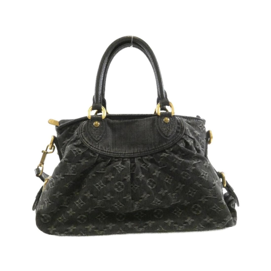 Louis Vuitton Monogram Denim Neo Cabby MM M95351 Handbag: --- Catalog ---Category: SizeSize (HxWxD): 26cm x 38cm x 12cm / 10.23'' x 14.96'' x 4.72''Category: DesignType: HandbagColor: BlackGender: WomenMaterial: Denim Hardware Color: Matte goldCategory: Gene