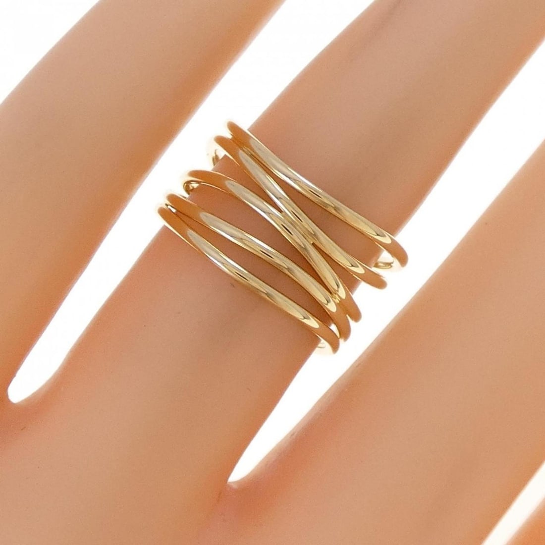 Tiffany Wave 5 Row Ring - 4