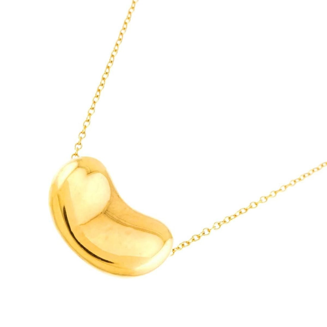 Tiffany & Co. Bean Long Necklace, 80cm, 18K Yellow Gold (750): --- Catalog ---Category: SizePendant Size: 15.5mm x 25.2mm / 0.61'' x 0.99''Neck Circumference: 80 cm / 31.49''Category: DesignColor: GoldGender: WomenMaterial: Yellow gold (18K)Necklace Type: Necklac
