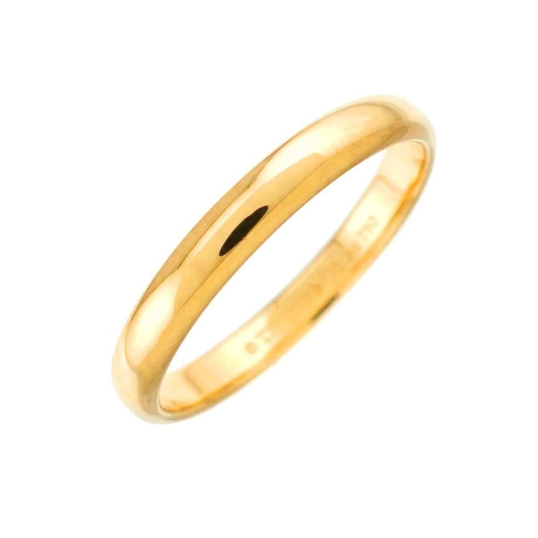 Tiffany & Co. Forever Band Ring, 3mm wide, 18K Yellow Gold (750): --- Catalog ---Category: SizeJP Size: 20US Size: 10Category: DesignType: Band ringColor: GoldGender: Women,MenMaterial: Yellow gold (18K)Category: GeneralBrand: Tiffany--- Item List ---Section: Condit