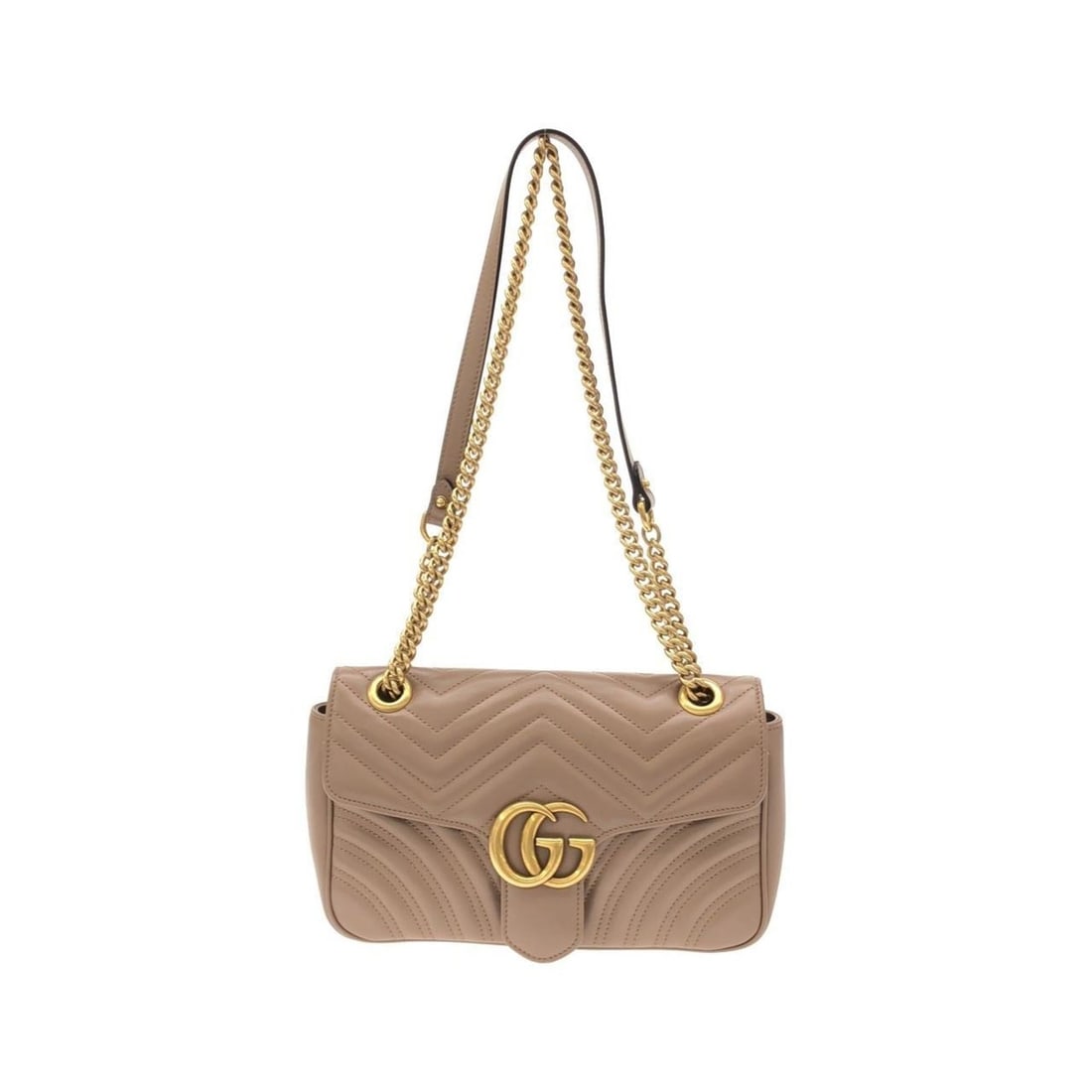 Gucci GG Marmont 443497 DTDIT Shoulder Bag: --- Catalog ---Category: SizeSize (HxWxD): 16cm x 25cm x 7cm / 6.29'' x 9.84'' x 2.75''Category: DesignType: Shoulder bagColor: BeigeGender: WomenMaterial: Leather Category: GeneralMPN: 443497 DTDITBr