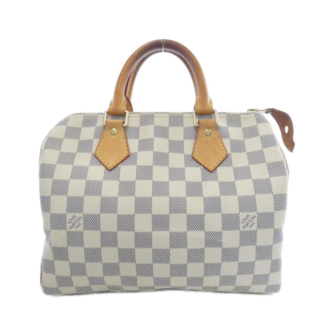 Louis Vuitton Damier Azur Speedy 25cm N41534 Boston Bag: --- Catalog ---Category: SizeSize (HxWxD): 19cm x 25cm x 15cm / 7.48'' x 9.84'' x 5.9''Category: DesignType: Boston bagColor: WhiteGender: WomenMaterial: Coated canvas Category: GeneralMPN: N41534Bran