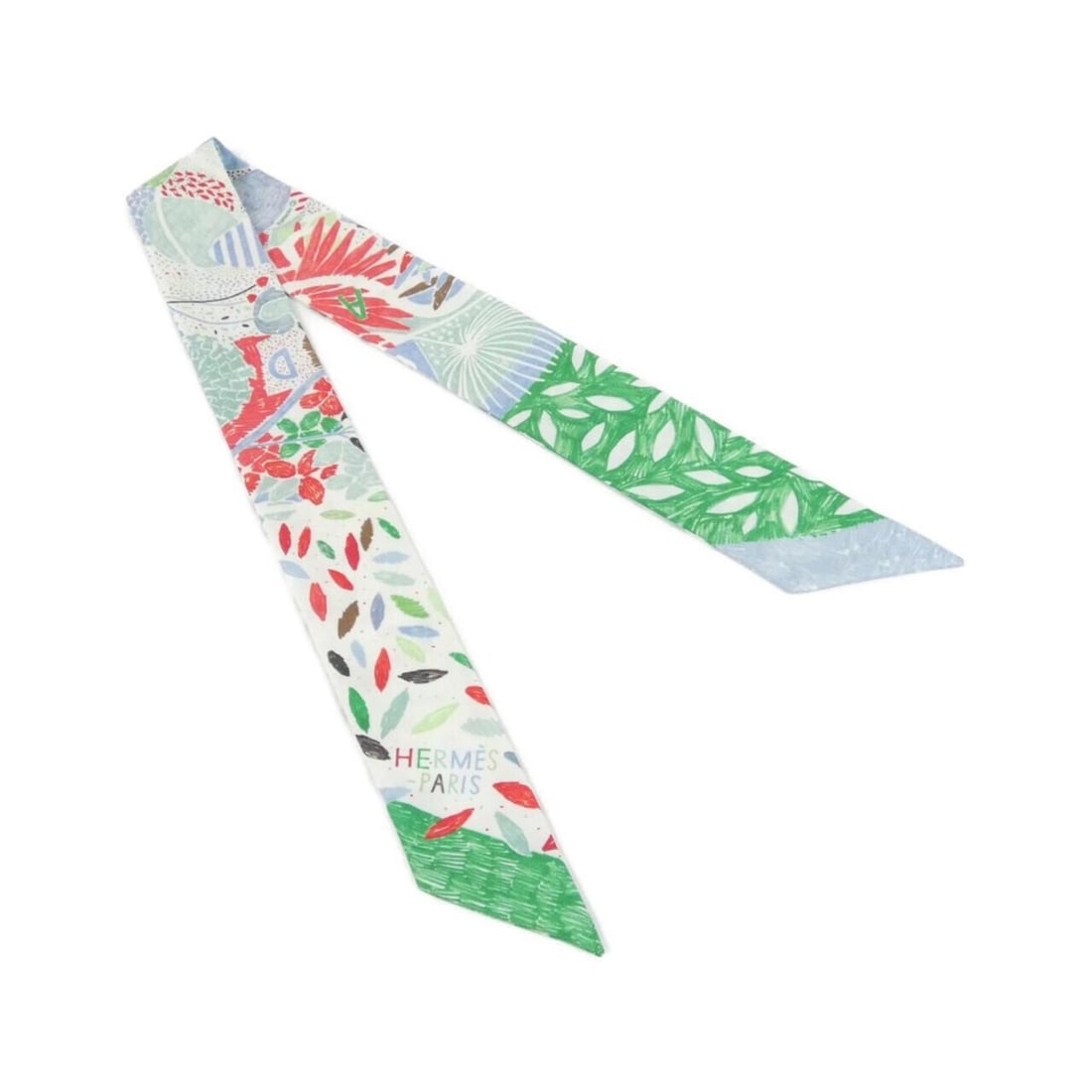 Hermes Twilly 063031S Scarf Muffler: --- Catalog ---Category: SizeSize (LxW): 86cm x 5cm / 33.85'' x 1.96''Category: DesignType: ScarfColor: Blue, WhiteGender: WomenMaterial: Silk Category: GeneralLine: TwillyBrand: Hermes--- Item List -