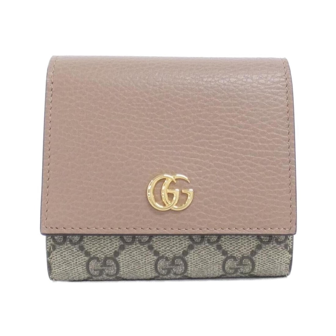 Gucci GG Marmont 598587 17WAG Wallet: --- Catalog ---Category: SizeSize (HxWxD): 11cm x 11cm x 3cm / 4.33'' x 4.33'' x 1.18''Category: DesignType: Wallet (bi-fold)Color: BeigeGender: WomenMaterial: GG Supreme , Canvas , Leather Category: