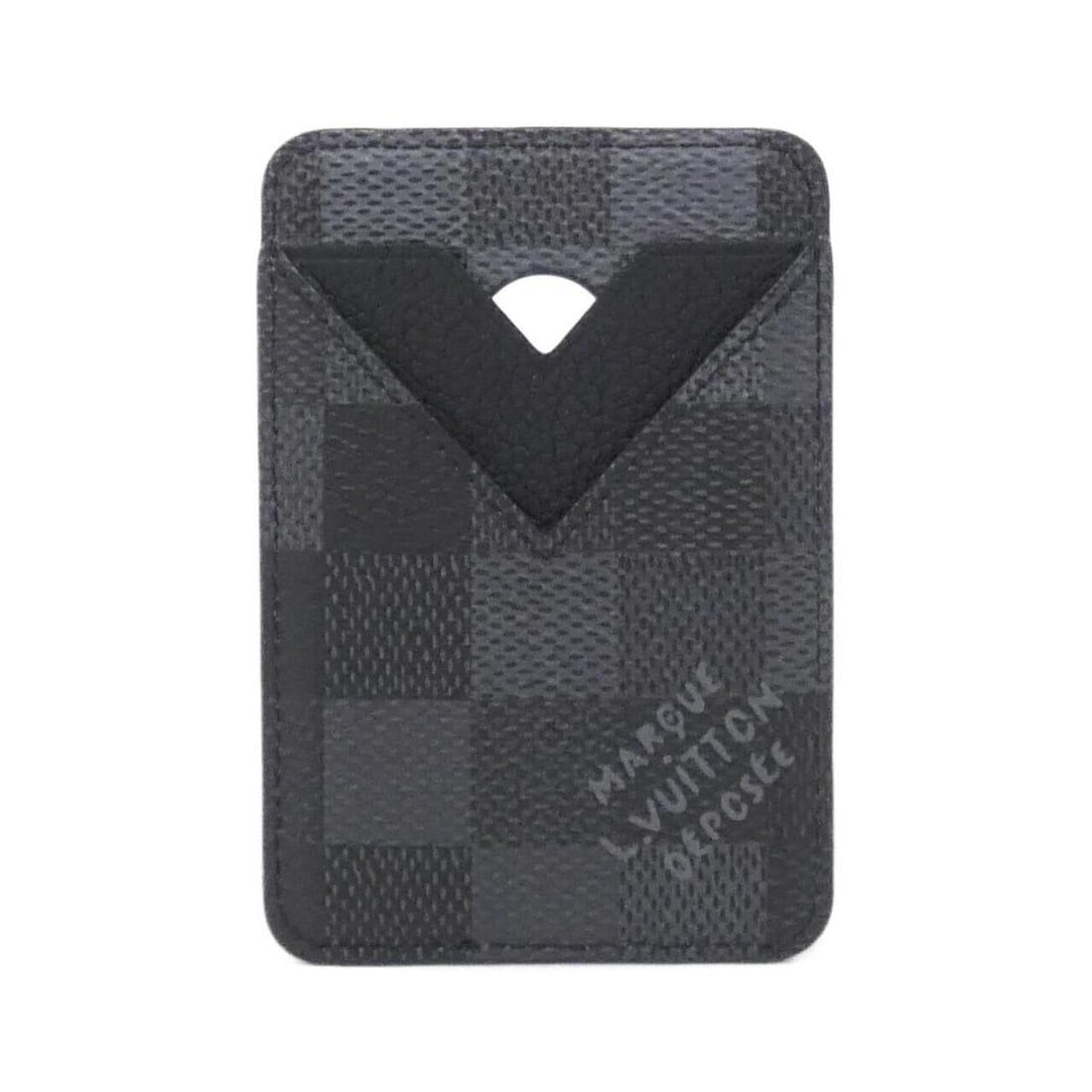 Louis Vuitton Damouflage Porte Cartes Magnet M15097 Business Card Holder/Card Case: --- Catalog ---Category: DesignType: Card caseColor: BlackGender: MenMaterial: Coated canvas Category: GeneralMPN: M15097Brand: Louis VuittonCategory: Physical PropertiesSize (HxWxD): 10cm x 7cm x 5mm