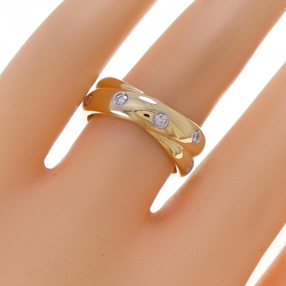 Tiffany Dots Twist Ring - 5