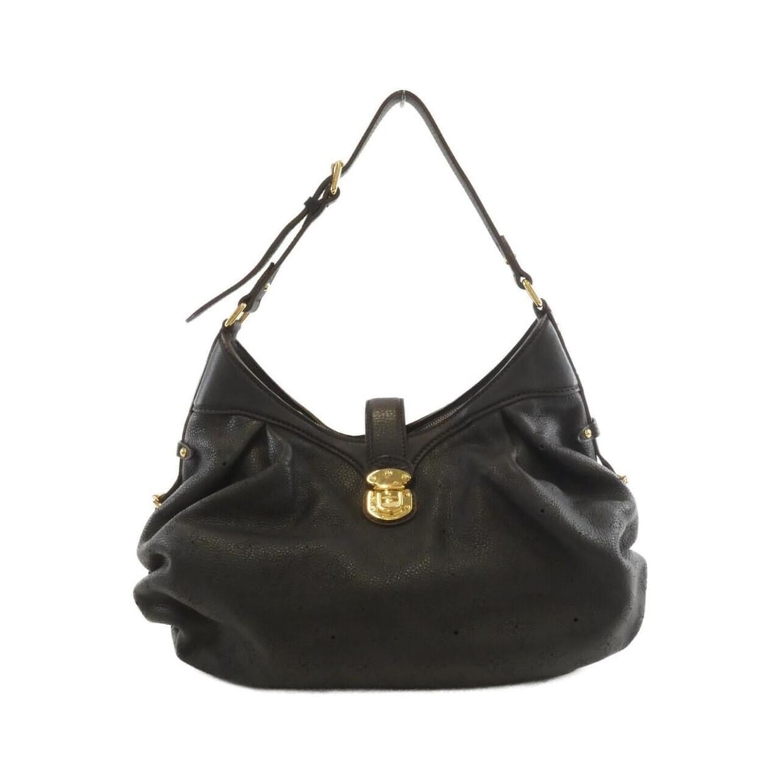 Louis Vuitton Mahina XS M95660 Shoulder Bag: --- Catalog ---Category: SizeSize (HxWxD): 26cm x 32cm x 12cm / 10.23'' x 12.59'' x 4.72''Category: DesignType: Shoulder bagColor: BlackGender: WomenMaterial: Leather Hardware Color: GoldLeather/Fur T