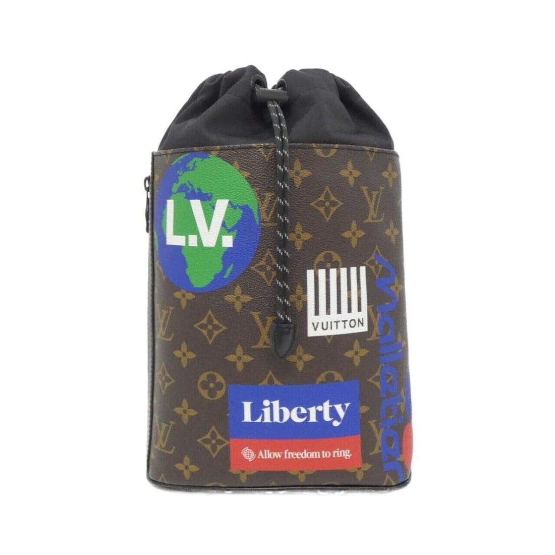 Louis Vuitton Monogram Logo Chalk Sling Bag M44625 Shoulder: --- Catalog ---Category: SizeWeight: 420g / 14.81oz.Size (HxWxD): 24cm x 20cm x 8cm / 9.44'' x 7.87'' x 3.14''Strap Length: 110cm / 43.3''Category: DesignType: Shoulder bag, Sling bagColor: MarronGend