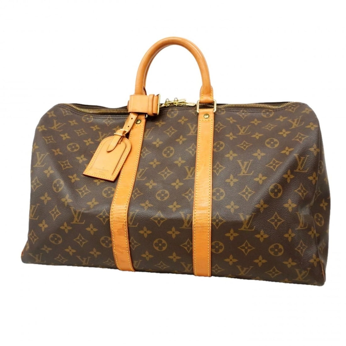 Louis Vuitton Bags - Boston Monogram Keepall 45 M41428 Brown Men's & Women's (1 of 12)