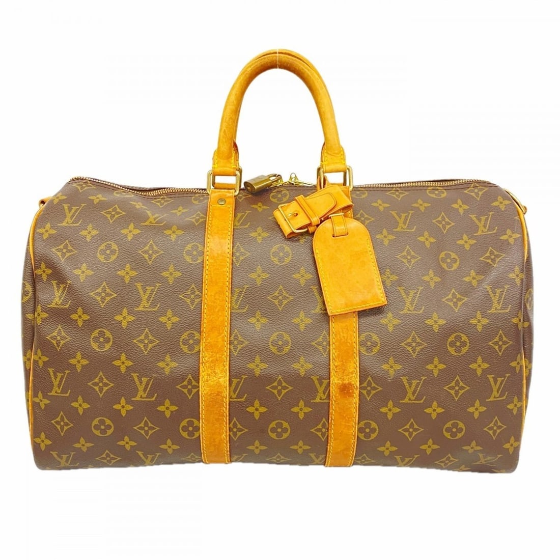 Louis Vuitton Bags - Boston Monogram Keepall Bandoulière 45 M41418 Brown Men's & Women's: --- Catalog ---Category: SizeSize (HxWxD): 27cm x 45cm x 20cm / 10.62'' x 17.71'' x 7.87''Category: DesignType: Boston bagColor: BrownGender: Men,WomenCategory: GeneralMPN: M41418Brand: Louis Vuitton-