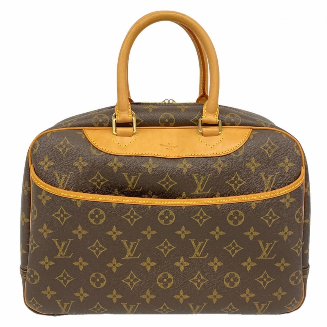 Louis Vuitton Monogram Deauville Handbag M47270 Brown Women's: --- Catalog ---Category: SizeSize (HxWxD): 26cm x 34cm x 13cm / 10.23'' x 13.38'' x 5.11''Category: DesignType: HandbagColor: BrownGender: WomenCategory: GeneralMPN: M47270Brand: Louis Vuitton--- Item