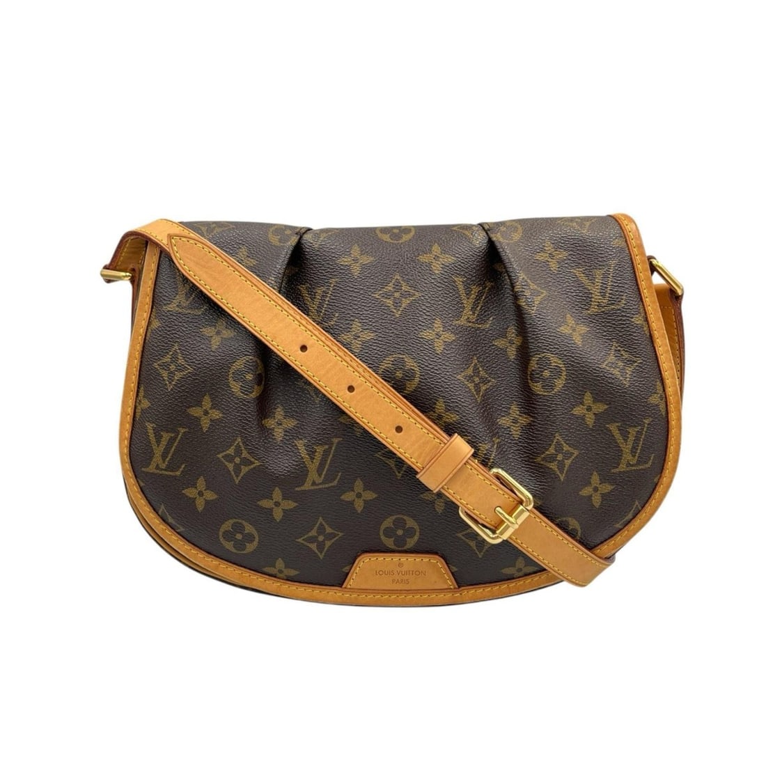 Louis Vuitton LOUIS VUITTON Shoulder Bag Menilmontant PM M40474 Monogram Canvas Brown Women's: --- Catalog ---Category: SizeSize (HxWxD): 20cm x 28cm x 9cm / 7.87'' x 11.02'' x 3.54''Category: DesignType: Shoulder bagColor: Brown, MonogramGender: WomenMaterial: Monogram Category: GeneralMPN: M4