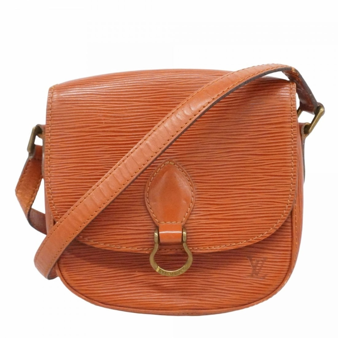 Louis Vuitton Epi Saint Cloud Shoulder Bag M52193 Kenya Brown (Women's): --- Catalog ---Category: SizeSize (HxWxD): 17cm x 16cm x 5cm / 6.69'' x 6.29'' x 1.96''Category: DesignType: Shoulder bagColor: Kenyan brownGender: WomenCategory: GeneralMPN: M52193Brand: Louis Vuitto