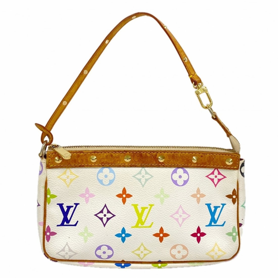Louis Vuitton Bag/Pouch Monogram Multicolor Pochette Accessoires M92649 Blanc Women's: --- Catalog ---Category: SizeSize (HxWxD): 12.5cm x 21cm x 4.5cm / 4.92'' x 8.26'' x 1.77''Category: DesignType: PouchColor: BlancGender: WomenCategory: GeneralMPN: M92649Brand: Louis Vuitton--- Item