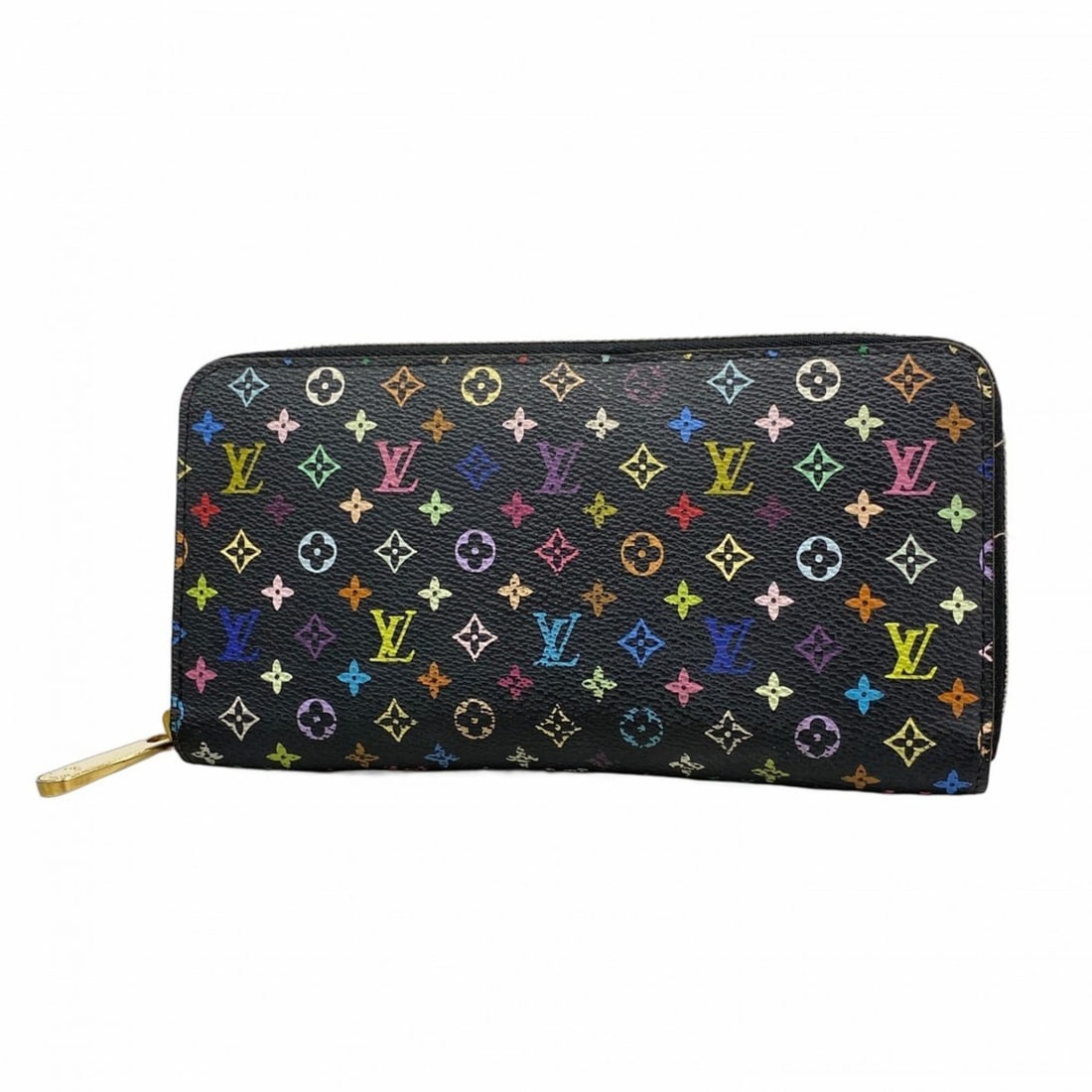 Louis Vuitton Monogram Multicolor Zippy Wallet M60243 Noir Grenade (Women's) (1 of 10)