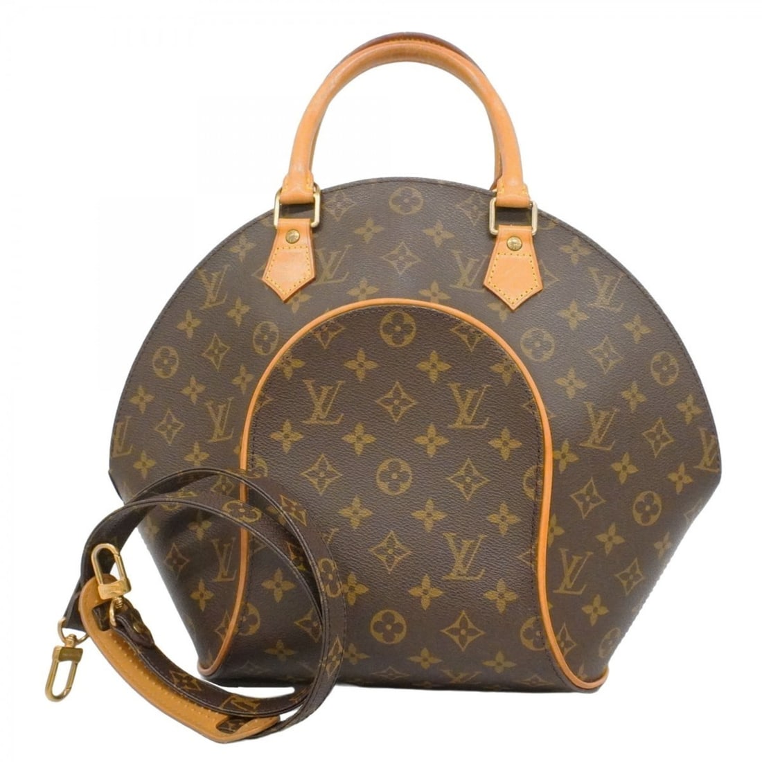 Louis Vuitton Monogram Ellipse MM Handbag M51126 Brown 2-way bag for women: --- Catalog ---Category: SizeSize (HxWxD): 33cm x 25.5cm x 7.5cm / 12.99'' x 10.03'' x 2.95''Category: DesignType: HandbagColor: BrownGender: WomenCategory: GeneralMPN: M51126Brand: Louis Vuitton--- I