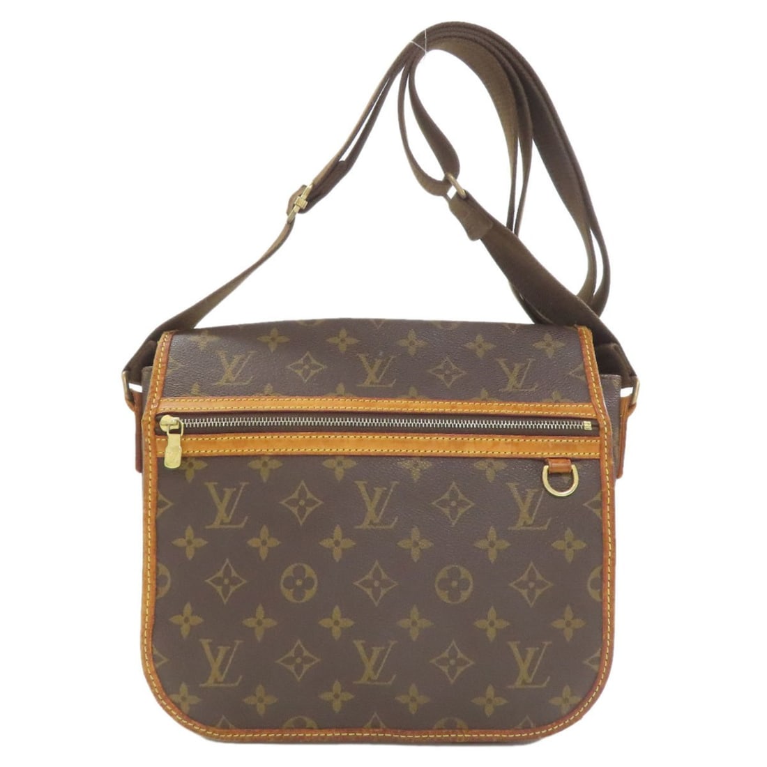 Louis Vuitton M40106 Messenger Bosphore PM Shoulder Bag in Monogram Canvas for Women: --- Catalog ---Category: SizeSize (HxWxD): 23cm x 25cm x 7cm / 9.05'' x 9.84'' x 2.75''Category: DesignType: Shoulder bagColor: Brown, MonogramGender: WomenMaterial: Monogram Category: GeneralMPN: M40