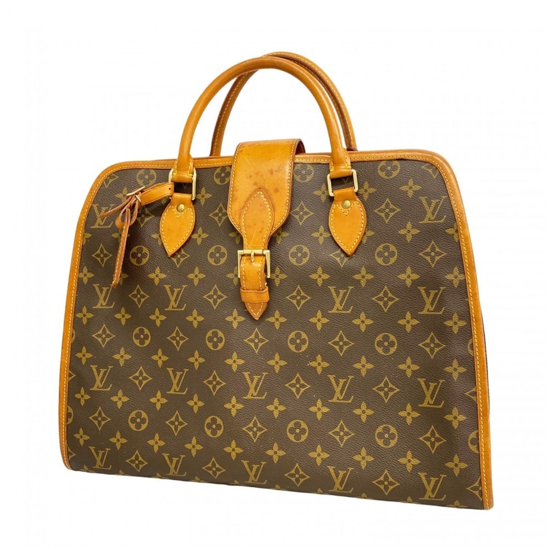 Louis Vuitton Monogram Rivoli Handbag M53380 Brown Women's: --- Catalog ---Category: SizeSize (HxWxD): 32cm x 41cm x 12.5cm / 12.59'' x 16.14'' x 4.92''Category: DesignType: HandbagColor: BrownGender: WomenCategory: GeneralMPN: M53380Brand: Louis Vuitton--- It