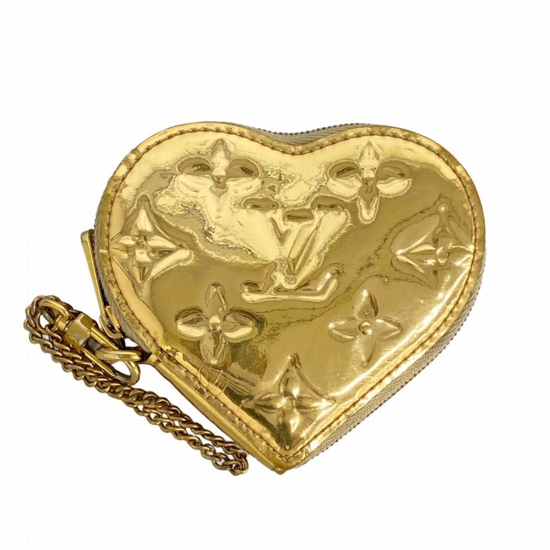 Louis Vuitton Monogram Miroir Portemonnaie Coeur Wallet/Coin Case M93567 (Ladies') (1 of 15)