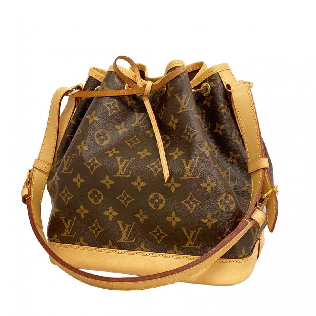 Louis Vuitton Monogram Petit Noé Shoulder Bag M46984 Brown Women's (1 of 9)