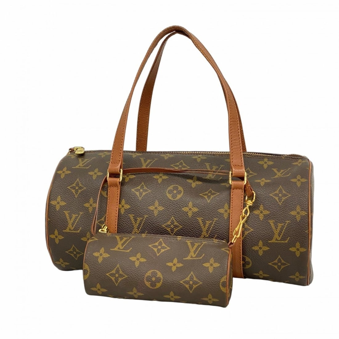 Louis Vuitton Monogram Papillon 30 Handbag M51385 Brown Women's (1 of 13)