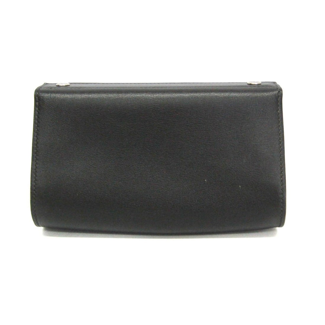 Hermes Karo PM Men,Women Swift Leather Pouch Black (1 of 14)