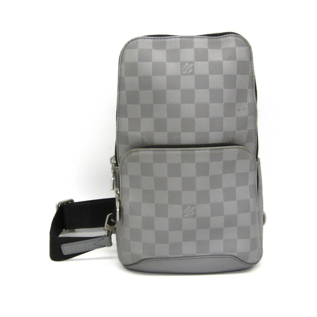 Louis Vuitton Damier Infini Avenue Sling Bag N40099 Men's Shoulder Bag,Sling Bag Silver,Gray: --- Catalog ---Category: SizeSize (HxWxD): 30cm x 19cm x 4.5cm / 11.81'' x 7.48'' x 1.77''Strap Length: 69cm - 110cm / 27.16'' - 43.3''Category: DesignType: Shoulder bag, Sling bagColor: Gray, SilverG
