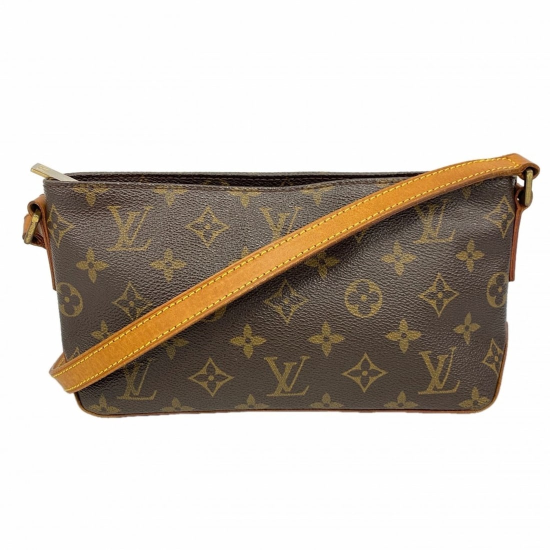 Louis Vuitton Monogram Trotteur Shoulder Bag M51240 Brown Women's: --- Catalog ---Category: SizeSize (HxWxD): 13cm x 23cm x 7cm / 5.11'' x 9.05'' x 2.75''Category: DesignType: Shoulder bagColor: BrownGender: WomenCategory: GeneralMPN: M51240Brand: Louis Vuitton--- It