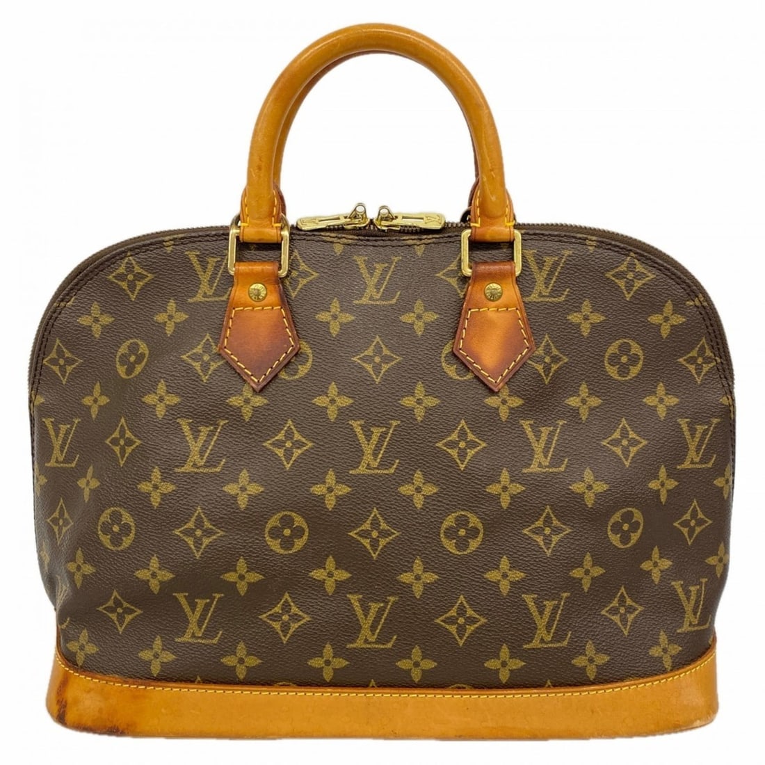 Louis Vuitton Alma Monogram Handbag M51130 Brown Women's (1 of 11)