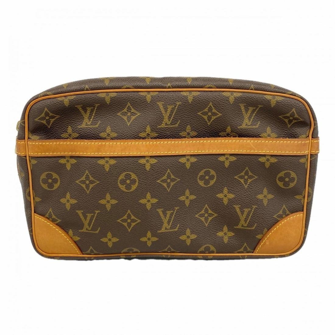 Louis Vuitton Monogram Compiegne 28 Clutch Bag M51845 Brown (Men's/Women's): --- Catalog ---Category: SizeSize (HxWxD): 17cm x 27cm x 6.5cm / 6.69'' x 10.62'' x 2.55''Category: DesignType: Clutch bagColor: BrownGender: Men,WomenCategory: GeneralMPN: M51845Brand: Louis Vuitton-