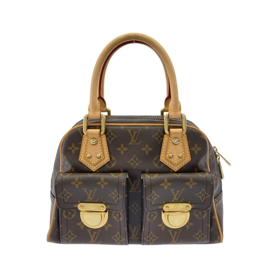 Louis Vuitton Monogram Manhattan PM M40026 Handbag: --- Catalog ---Category: SizeSize (HxWxD): 21cm x 29cm x 12cm / 8.26'' x 11.41'' x 4.72''Category: DesignType: HandbagColor: MarronGender: WomenMaterial: Coated canvas Category: GeneralBrand: Louis Vu