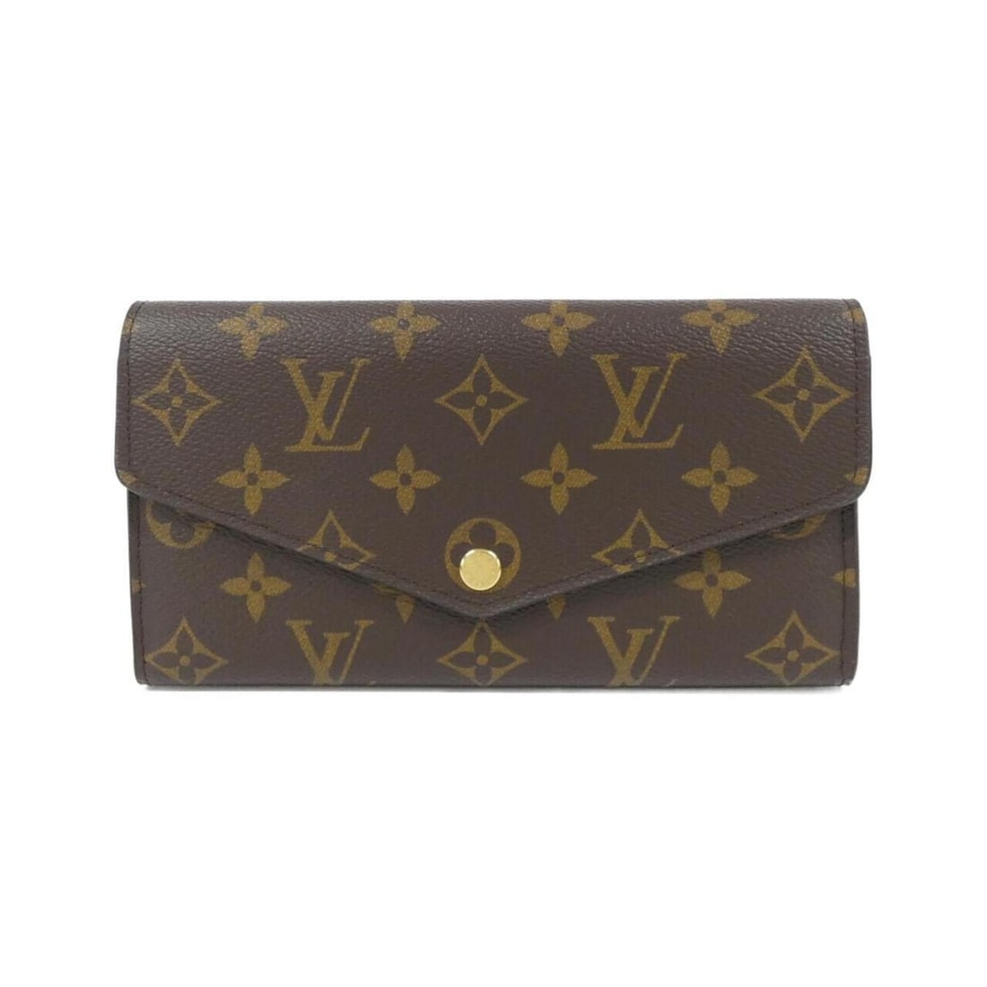 Louis Vuitton Monogram Portefeuille Sarah M60531 Wallet: --- Catalog ---Category: SizeSize (HxWxD): 10cm x 19cm x 3cm / 3.93'' x 7.48'' x 1.18''Category: DesignType: Long wallet (bi-fold)Color: MarronGender: WomenMaterial: Coated canvas Category: GeneralLin