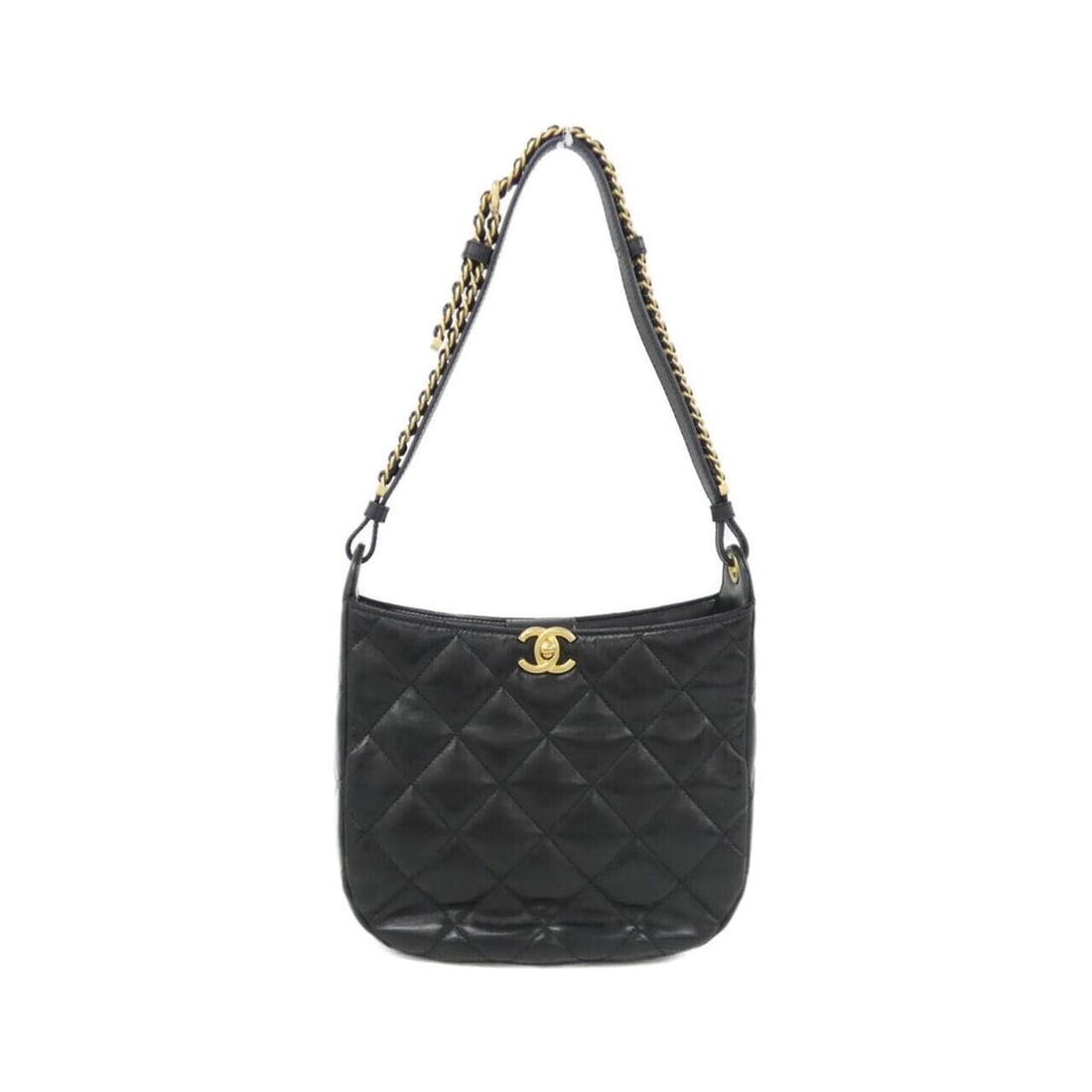 Chanel AS4302 Shoulder Bag: --- Catalog ---Category: SizeSize (HxWxD): 21cm x 24cm x 7cm / 8.26'' x 9.44'' x 2.75''Category: DesignType: Shoulder bagColor: BlackGender: WomenMaterial: Leather Hardware Color: Matte