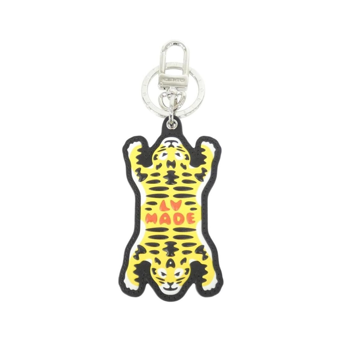Louis Vuitton LV Made Porte Clés Tiger MP3221 Keyring: --- Catalog ---Category: DesignType: KeyringColor: MarronGender: Men,WomenMaterial: CanvasCategory: GeneralMPN: MP3221Brand: Louis Vuitton--- Item List ---Section: ConditionRanking: Rank A Used - A