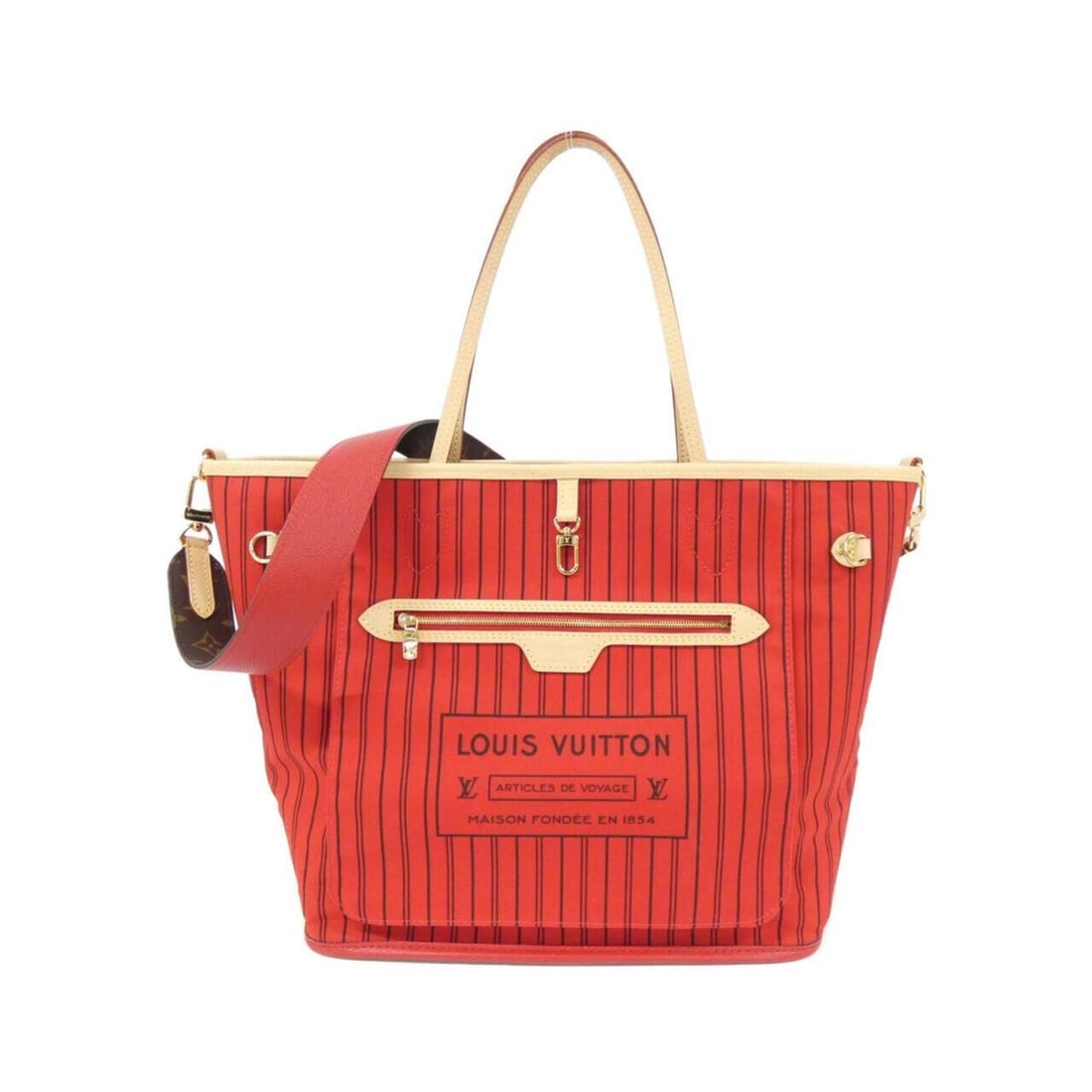 Louis Vuitton Monogram Neverfull Inside Out MM M12096 Tote Bag: --- Catalog ---Category: SizeSize (HxWxD): 28cm x 45cm x 14cm / 11.02'' x 17.71'' x 5.51''Category: DesignType: Tote bagColor: Brown, MarronGender: Men,WomenMaterial: Coated canvas Hardware Color: