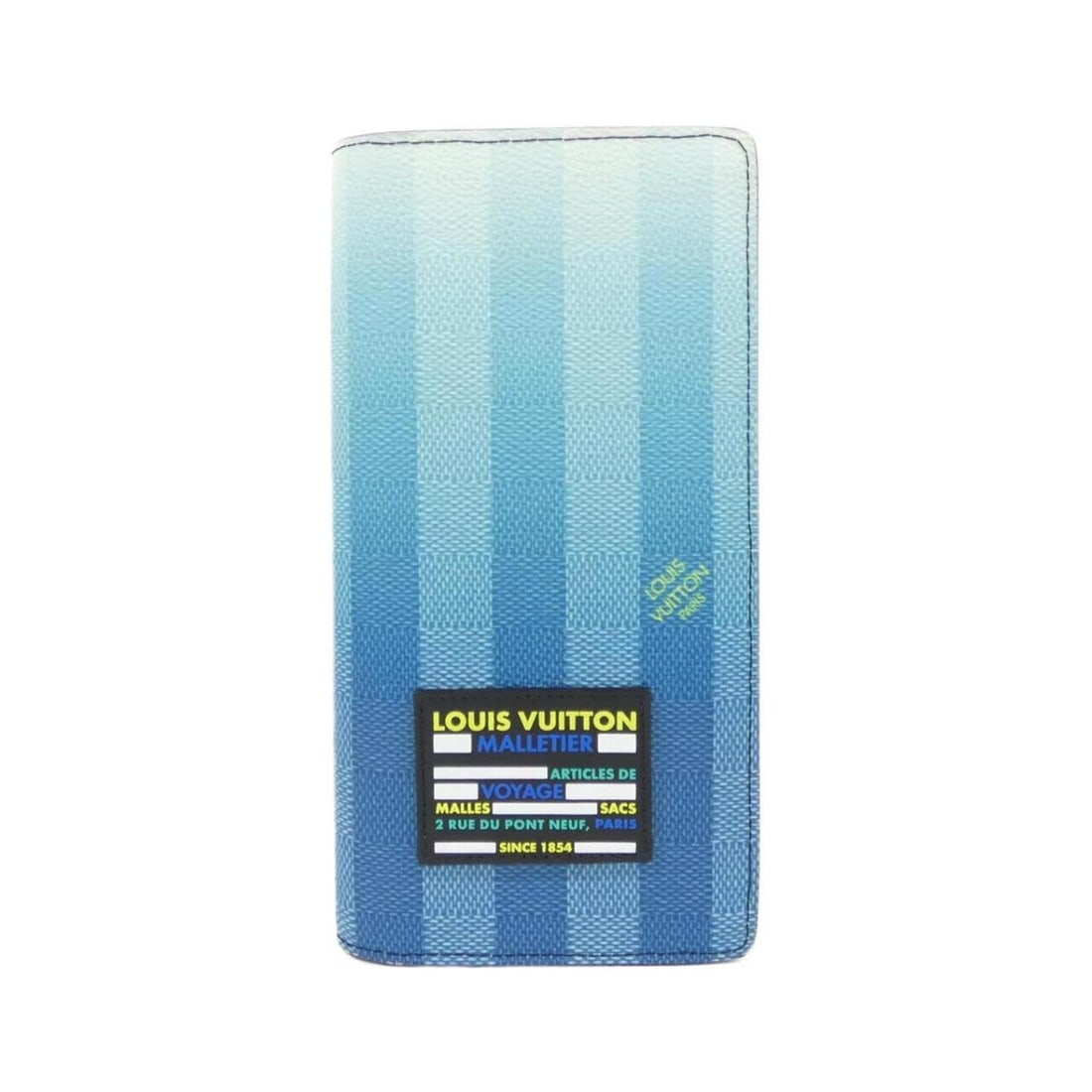 Louis Vuitton Day Break (Damier Stripe) Portefeuille Brazza M81318 Wallet: --- Catalog ---Category: SizeSize (HxWxD): 19cm x 10cm x 2cm / 7.48'' x 3.93'' x 0.78''Category: DesignType: Long wallet (bi-fold)Color: BlueGender: MenMaterial: Coated canvas Category: GeneralMPN: