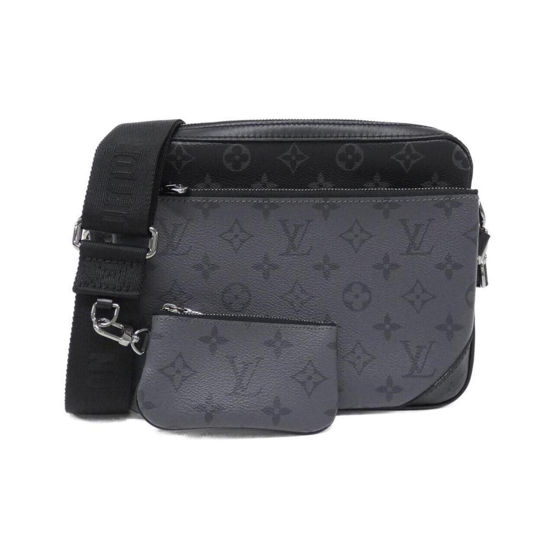 Louis Vuitton Monogram Eclipse Reverse Trio Messenger M69443 Shoulder Bag (1 of 9)