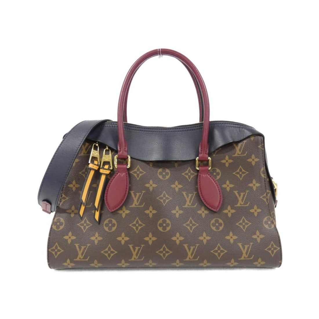 Louis Vuitton Monogram Tuileries Tote M43439 Handbag: --- Catalog ---Category: SizeWeight: 830g / 1.82lb.Size (HxWxD): 24cm x 35cm x 13cm / 9.44'' x 13.77'' x 5.11''Strap Length: 84cm / 33.07''Handle Length: 29cm / 11.41''Category: DesignType:
