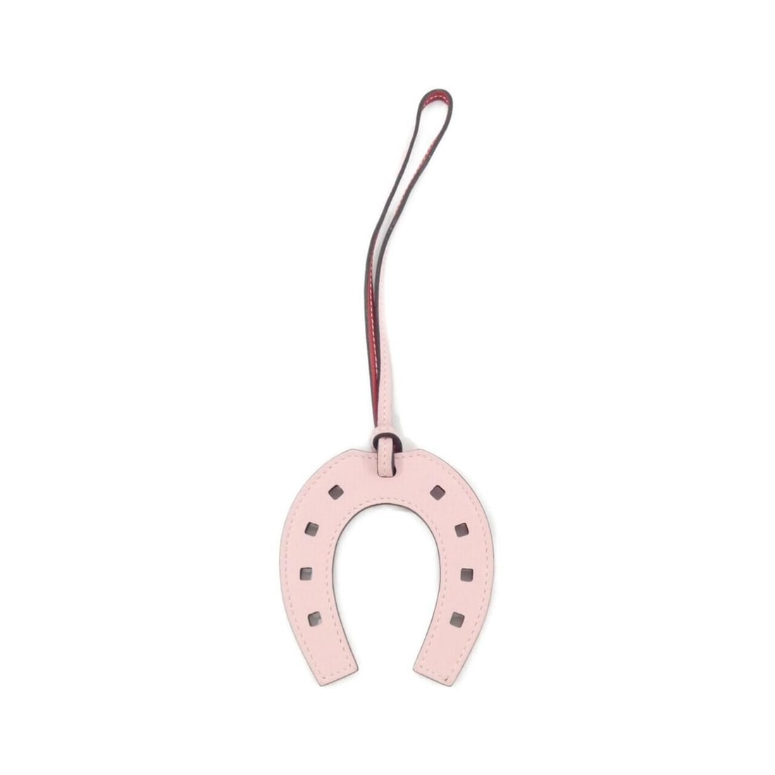 Hermes Paddock Faire-Acheval Bicolor 073824CA Accessory Bag Charm: --- Catalog ---Category: SizeSize (HxWxD): 80.00mm x 70.00mm / 3.15'' x 2.76''Category: DesignType: Handbag charmColor: Rose sakura, VermilionGender: Women,MenCategory: GeneralMPN: 073824CABrand: