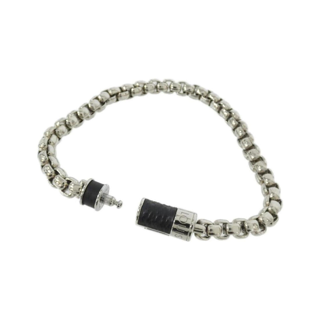 Louis Vuitton Monogram Eclipse Bracelet Chain L M63107 - 3