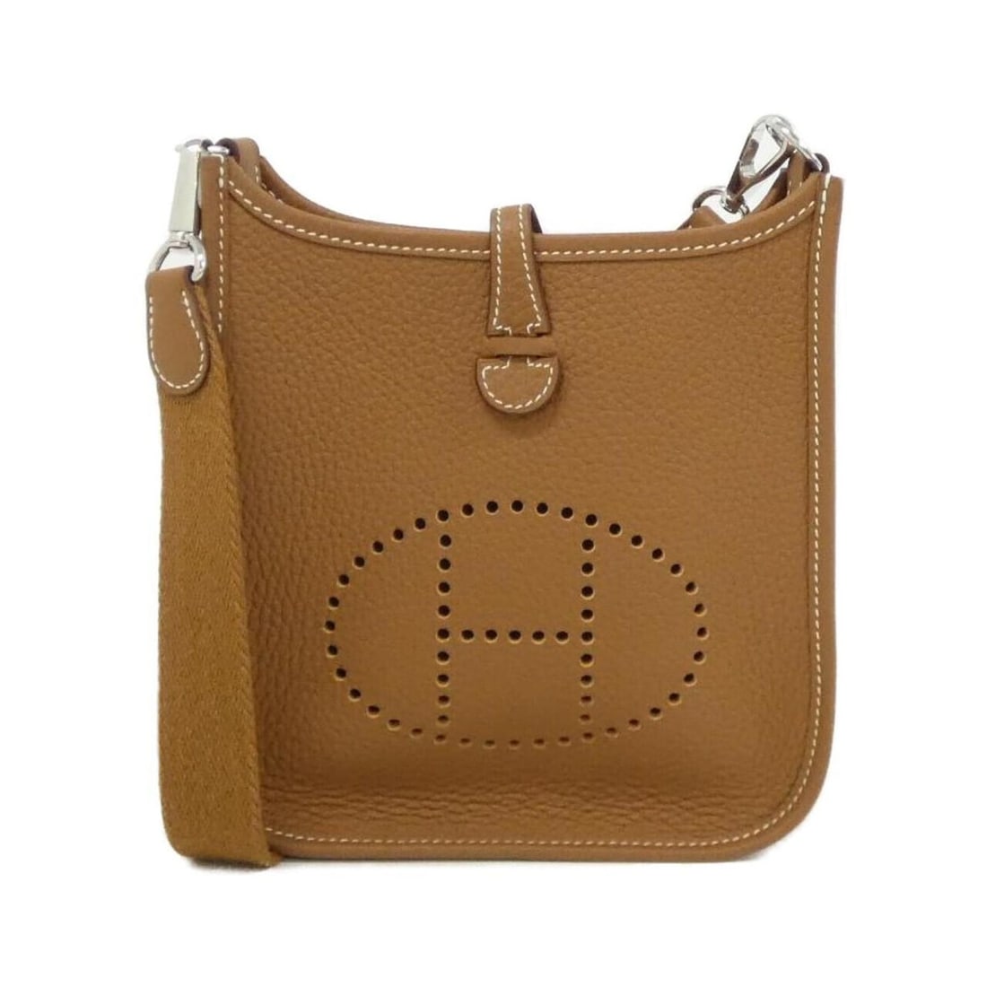 Hermes Hermès Evelyn Amazon 16cm Shoulder Bag 069426CK: --- Catalog ---Category: SizeSize (HxWxD): 8cm x 17cm x 5.5cm / 3.14'' x 6.69'' x 2.16''Category: DesignType: Shoulder bagColor: GoldGender: Men,WomenMaterial: Taurillon clemence leather Hardware