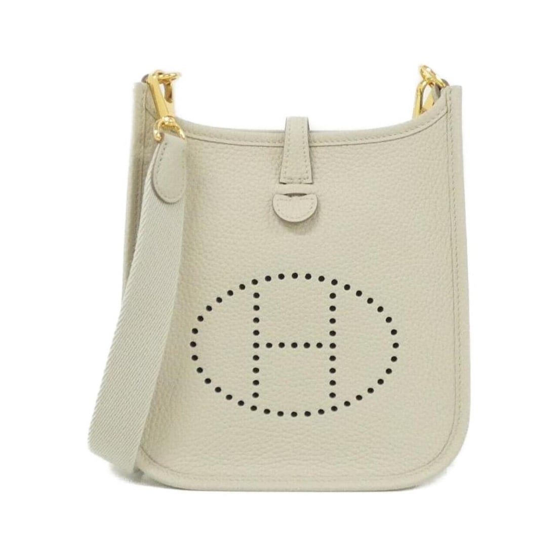 Hermes Hermès Evelyn Amazon Short Strap 16cm 085945CC Shoulder Bag: --- Catalog ---Category: SizeSize (HxWxD): 18cm x 17cm x 5.5cm / 7.08'' x 6.69'' x 2.16''Category: DesignType: Shoulder bagGender: Men,WomenMaterial: Taurillon clemence leather Hardware Color: