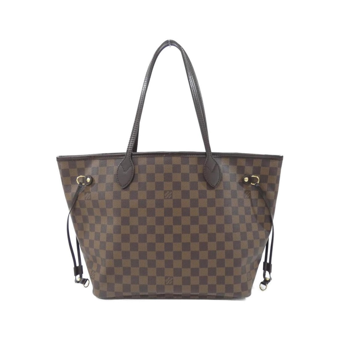 Louis Vuitton Damier Neverfull MM N51105 Tote Bag: --- Catalog ---Category: SizeSize (HxWxD): 29cm x 47cm x 15cm / 11.41'' x 18.5'' x 5.9''Category: DesignType: Tote bagColor: EbeneGender: WomenMaterial: Coated canvas Hardware Color: GoldCategory: