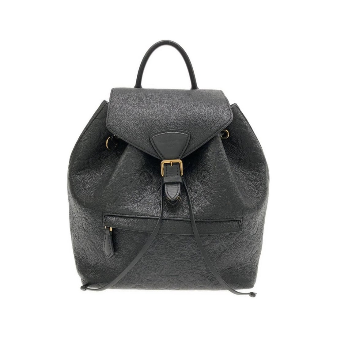 Louis Vuitton Monogram Empreinte Montsouris PM M45205 Backpack: --- Catalog ---Category: SizeSize (HxWxD): 25cm x 23cm x 16cm / 9.84'' x 9.05'' x 6.29''Category: DesignType: BackpackColor: BlackGender: Men,WomenMaterial: Leather Hardware Color: GoldLeather/Fur