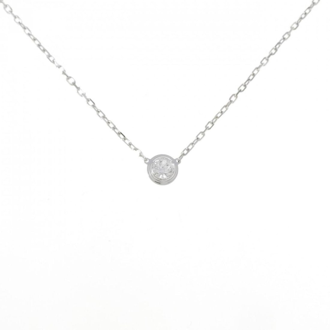 Cartier Damour Large Necklace: --- Catalog ---Category: SizePendant Size: 5.4mm / 0.21''Neck Circumference: 38 cm - 41 cm / 14.96'' - 16.14''Category: DesignStone: DiamondGender: WomenMaterial: White gold (18K)Necklace Type: